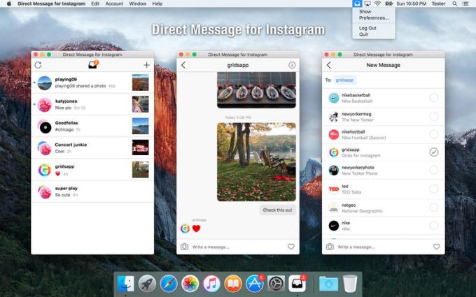 app for instagram on mac